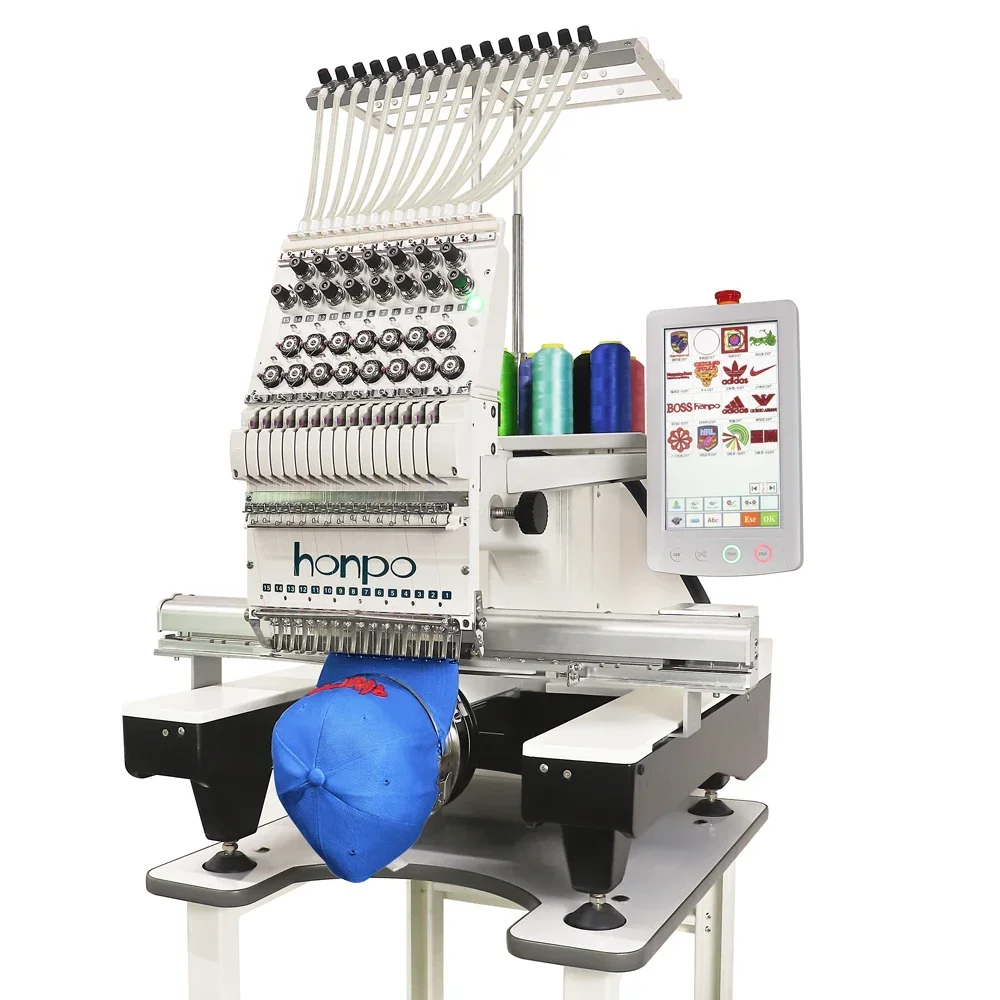 Hot-sale Computerized Embroidery Machine for Clothing Automatic 15 Needles Single Head