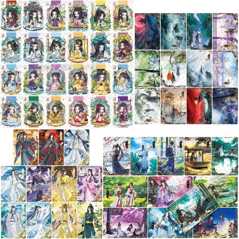 

KAYOU подлинная карта «Засновник диаболизма» QM/CP/MC, полный набор, коллекционная карта персонажей аниме, Рождественский подарок, детские игрушки