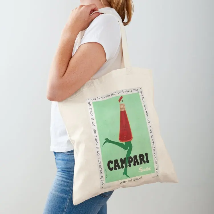 

Campari - Print \t \t Tote Bag reusable grocery bags Reusable bags reusable shopping bag Gift bag