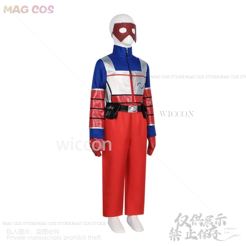 Anime Cartoon Kids Children Henry Cosplay Costume uniforme maschera parrucche pericolo ragazzi gilet pantaloni cintura abiti Halloween Carnival Suit