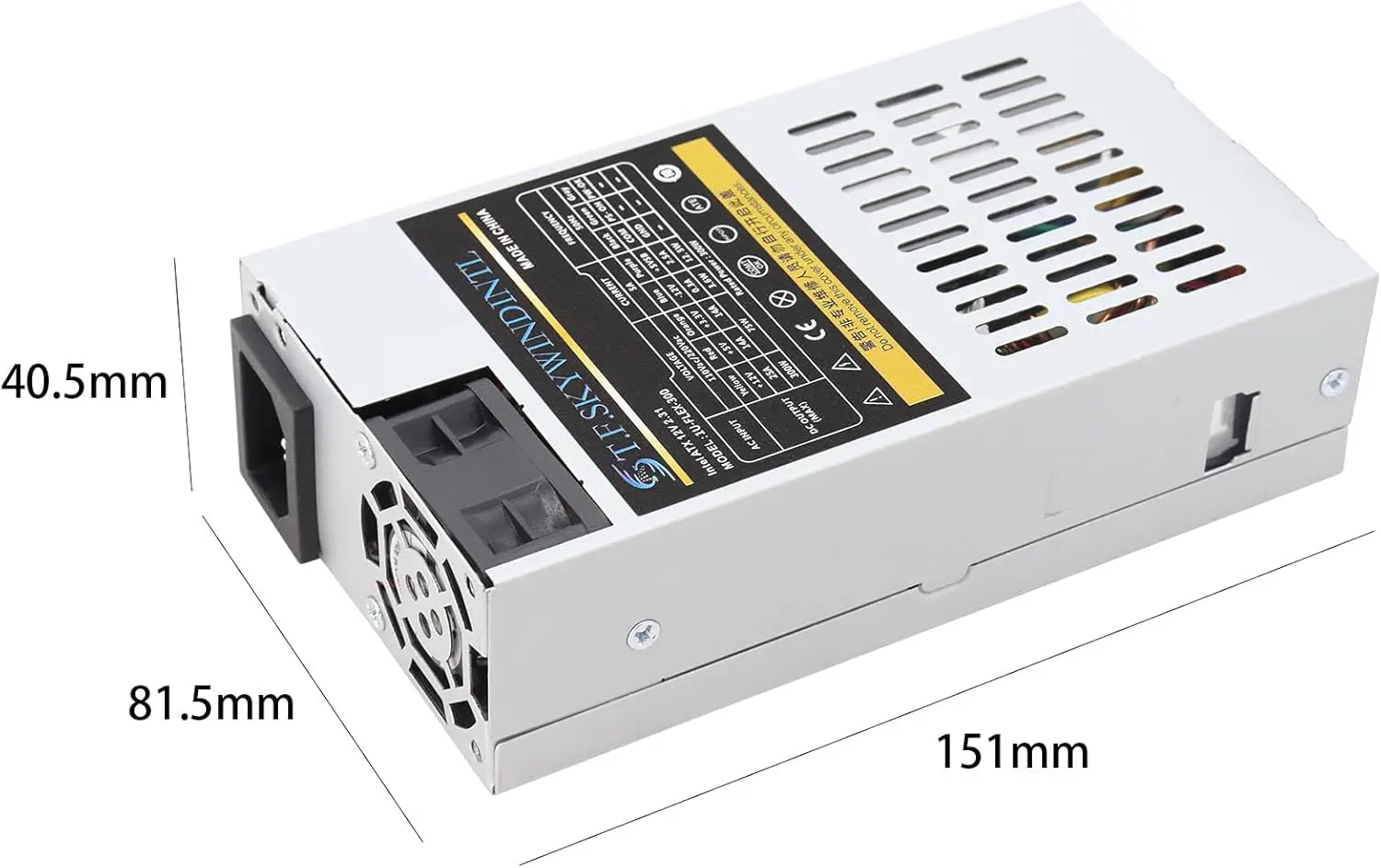 300W Power Supply Mini ITX Flex ATX PSU Computer Power Supplies for POS IPC Server Desktop PC Fits Small Form Factor