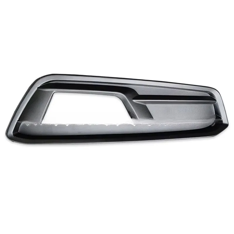 1/2 قطعة ل التركيز MK3 III ST 2015 2016 2017 2018 غطاء الإطار الحافة ثقب غطاء R-AUTO المصد الأمامي الضباب غطاء خفيف Foglamp مصبغة