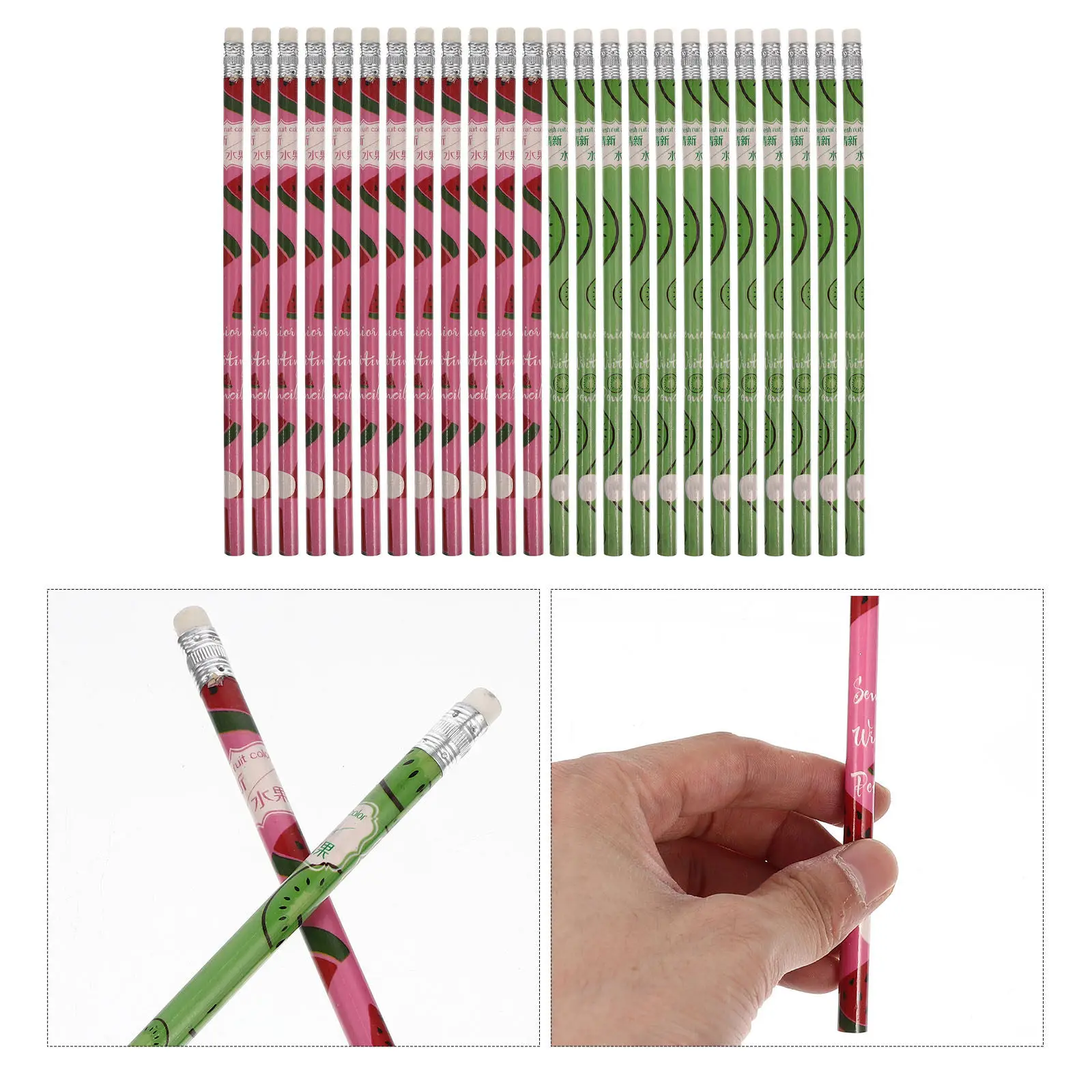 

Набор из 24 деревянных карандашей HB с ластиком, профессиональные карандаши для рисования, письма и скетчинга, для ежедневного использования, школьные принадлежности для студентов