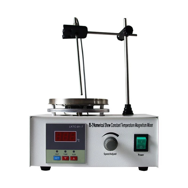 Pemanas listrik Digital Display suhu konstan, pengaduk magnetik 85-2 laboratorium kecil Stainless Steel