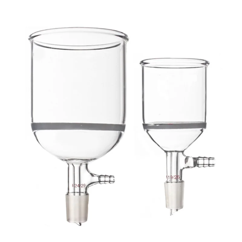 

Стеклянная воронка для фильтрации с песчаным наполнителем, от 30 мл до 1000 мл, с горловиной 24/20 # Стандартный лабораторный фильтрующий блок G3 в наличии