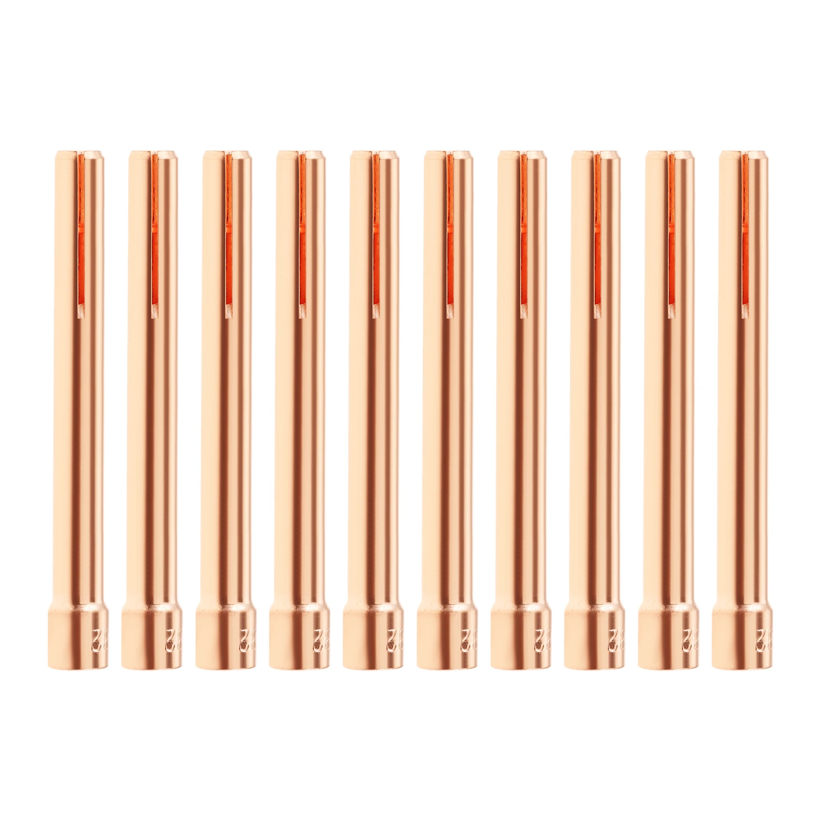 10 Piezas de Boquillas TIG de 3/32" 10N24 2.4mm para WP-17 WP-18 WP-26 Lincoln PTA Weldcraft Miller Diamondback DB, Repuestos para Antorchas