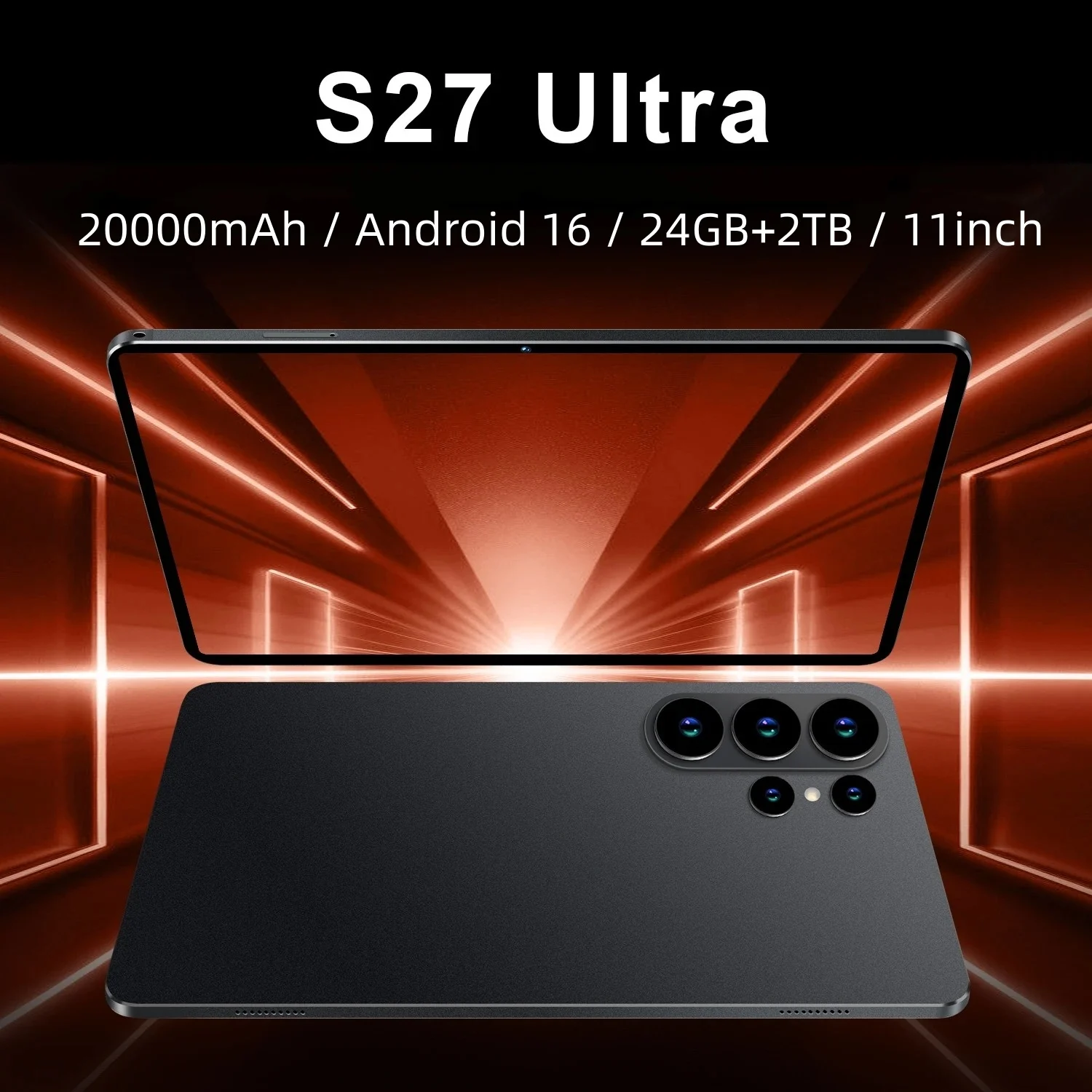 S27 Ultra Android 15 Tablet 5g Snapdragon 8gen3 Global Version_voghion.com