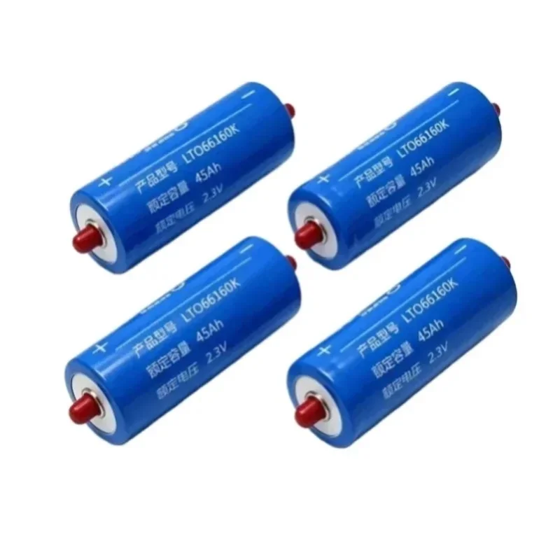 Yinlong 2.3V 45Ah LTO Lithium-Titanat-Batterie 66160 Zelle DIY 12V 24V 48V Solarenergie-Speicherpaket für Wohnmobil, Camper, Elektrofahrzeug, Auto-Audio, Notstromversorgung, wiederaufladbare Batterie,