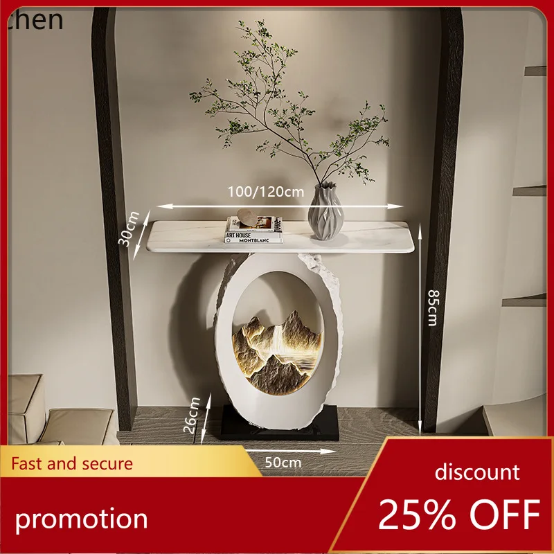 

ZML Entryway Table for Front Door Hallway High-End Sense Console Table