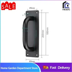 Sliding Door Handle Cabinet Handle Stainless Steel Pull Push Door Kitchen Door Knobs Cupboard Wardrobe Drawer Pulls Hardware