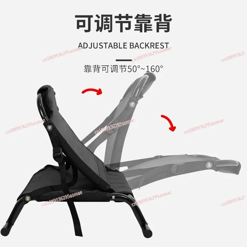 Paddle Board Kayak Metal Seat Luya Paddle Board Adjustable Canoe Fishing Seat