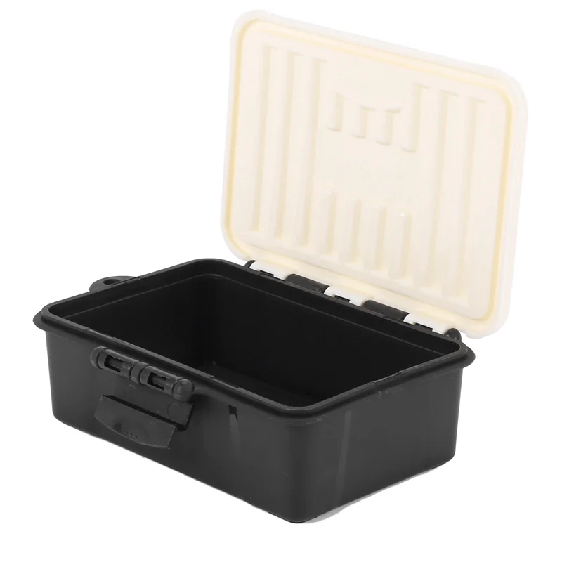 Traxxas TRX4 Axial SCX10 90046 D90 1/10 RC 크롤러 액세서리, 블랙에 대 한 2Pcs 플라스틱 RC 자동차 보관 상자 장식 도구