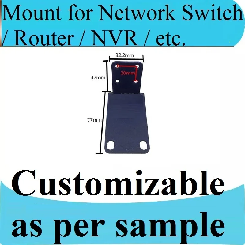 TP-LINK TL-SF1024 1024S 1024T SG1024DT switch ear bracket, hanging ear, Welcome to Customize, Only 1pcs