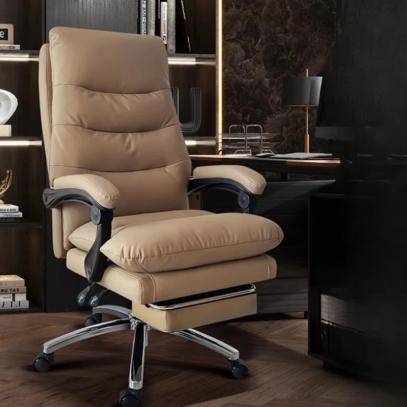 

Reclining Executive Office Chair Design Footrest Chaise Mobile Computer Chair Home Bedroom Cadeira Escritorio Office Furniture