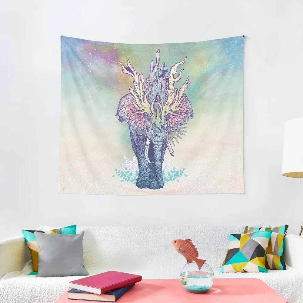 

Spirit Animal - Elephant Tapestry Cute Decor Outdoor Decor Tapestry