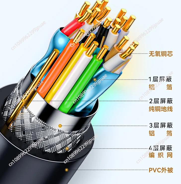 無酸素銅 HDMI IIS ケーブル I2S オーディオ信号 - Hdmi Cable のレビューと価格