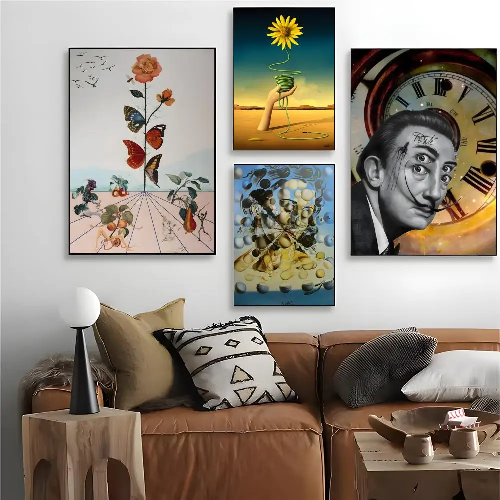 Surrealist Art Master Salvador Dali Poster Canvas Wall Art Print Poster Decorative Mural Home Decor Gift Unframed