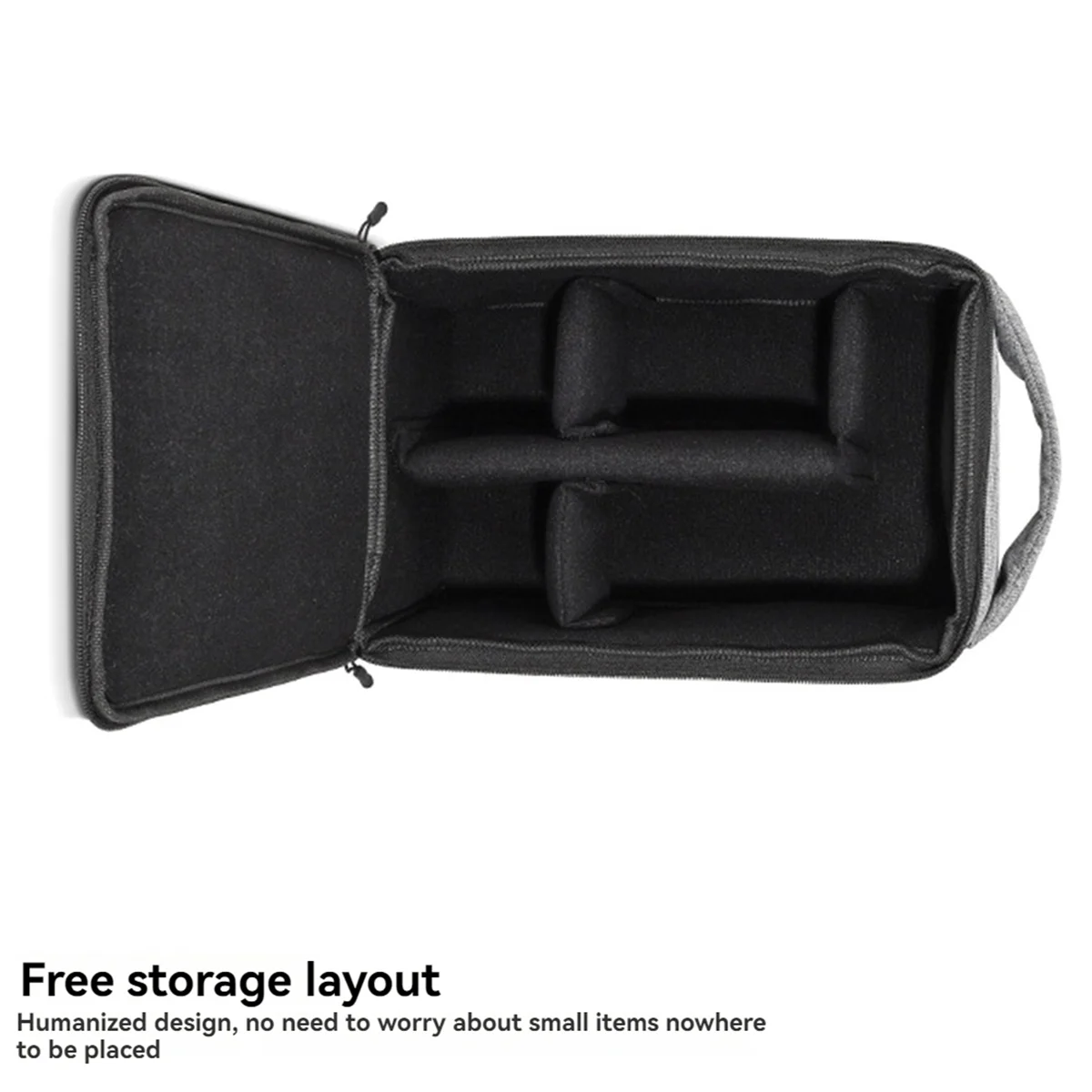 DSLR Camera Bag Waterproof Portable Inner Partition Padded Protector Bag Super Thick Drop-Proof Liner Inserts Handbag B