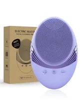 전동 소프트 실리콘 클렌징 브러쉬, 딥 클렌징을 위한 음파 진동, 부드러운 각질 제거 및 마사지 기능의 페이스 마스크 클렌저
