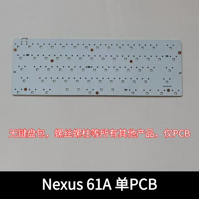 

Nexus61A PCB Board for Mechanical Keyboard Customized GH60 Magnetic Axis PCB 61keys Single Mode Hot-swap RGB Accessories DIY