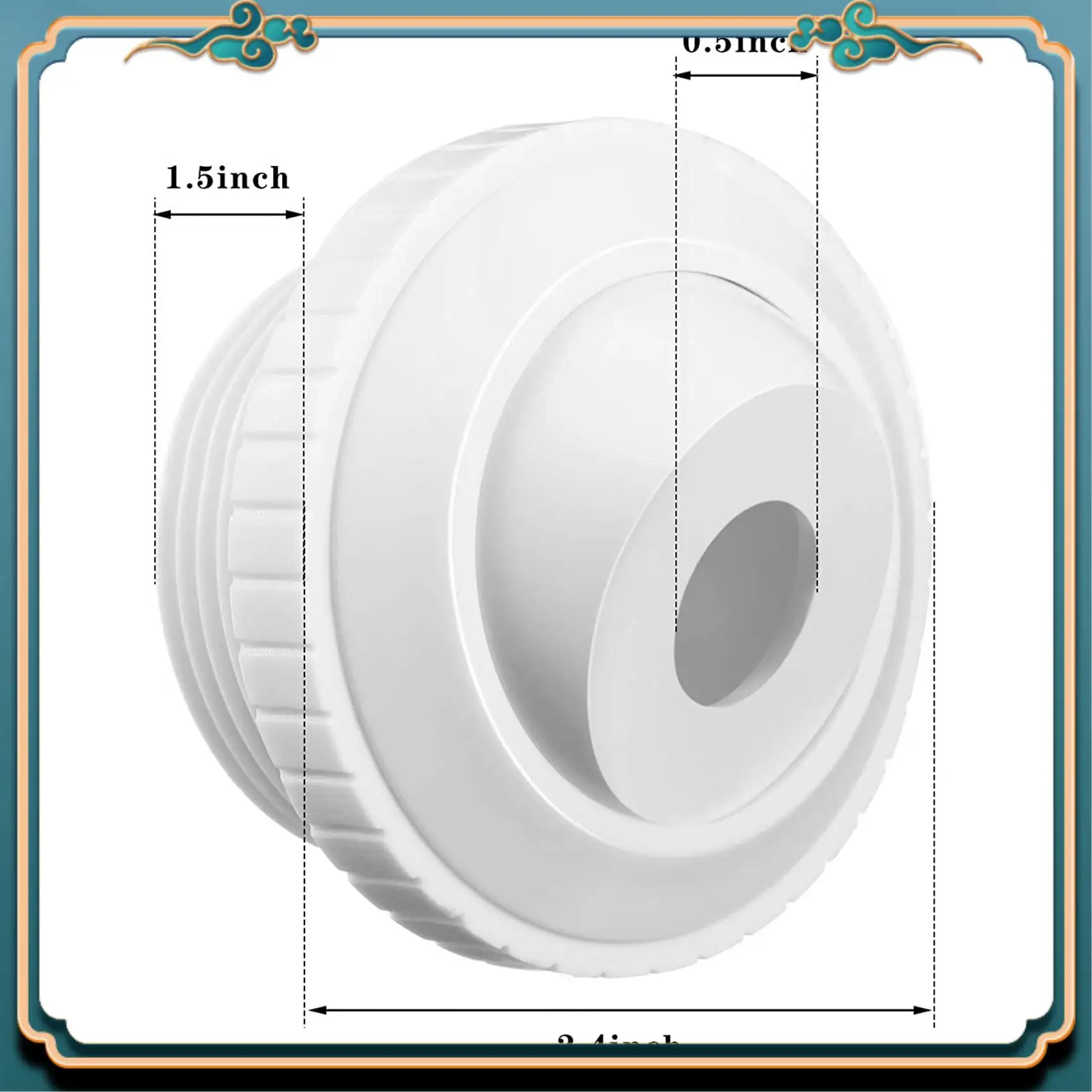 

Новейшие 12 шт. 3/4-дюймовые струйные форсунки для бассейна SP1419D, фитинг для впуска потока, открывающиеся фитинги для направленного возврата воды для бассейна