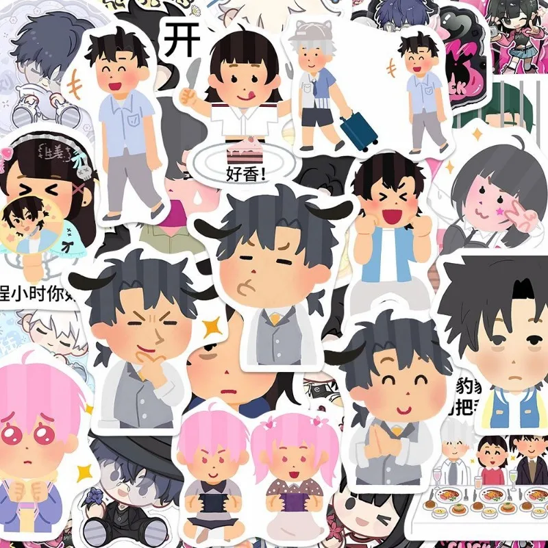 

Cartoon Stickers Link Click Lucas Charles Creative Stationery Student Message Collection Gift Waterproof Diy Hand account cos