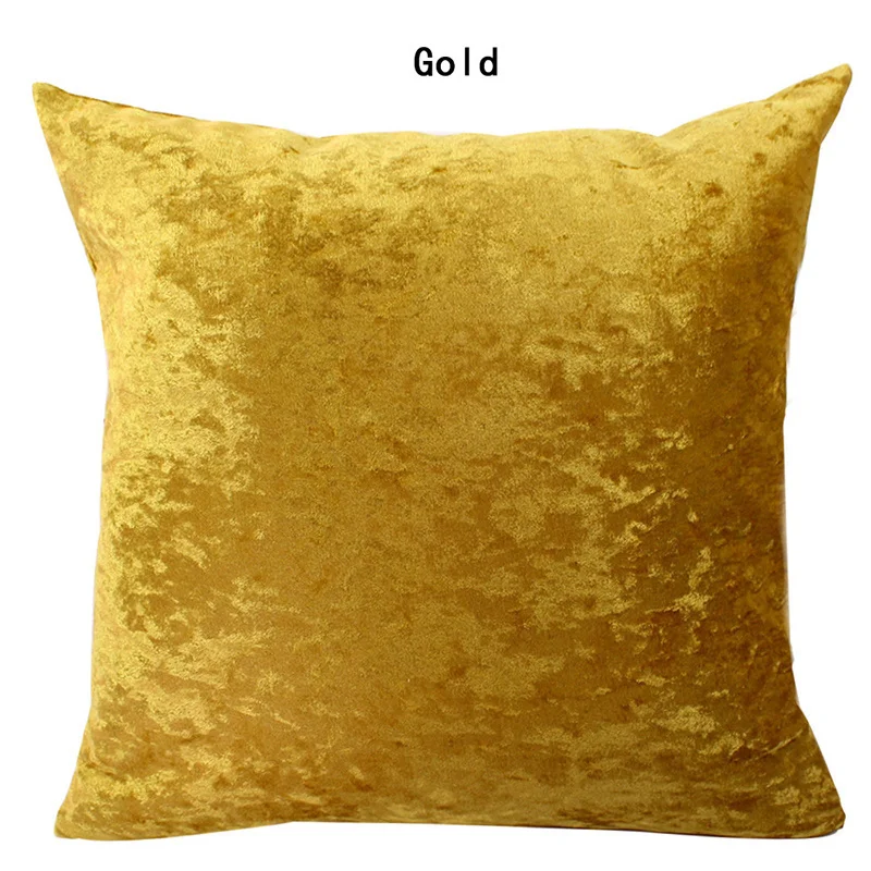 Super Soft Ice Velvet Decorative Pillow Case 40x40/45x45/50x50/55x55/60x60/65x65/70x70cm Sofa Cushion Cover Throw Pillow Cover