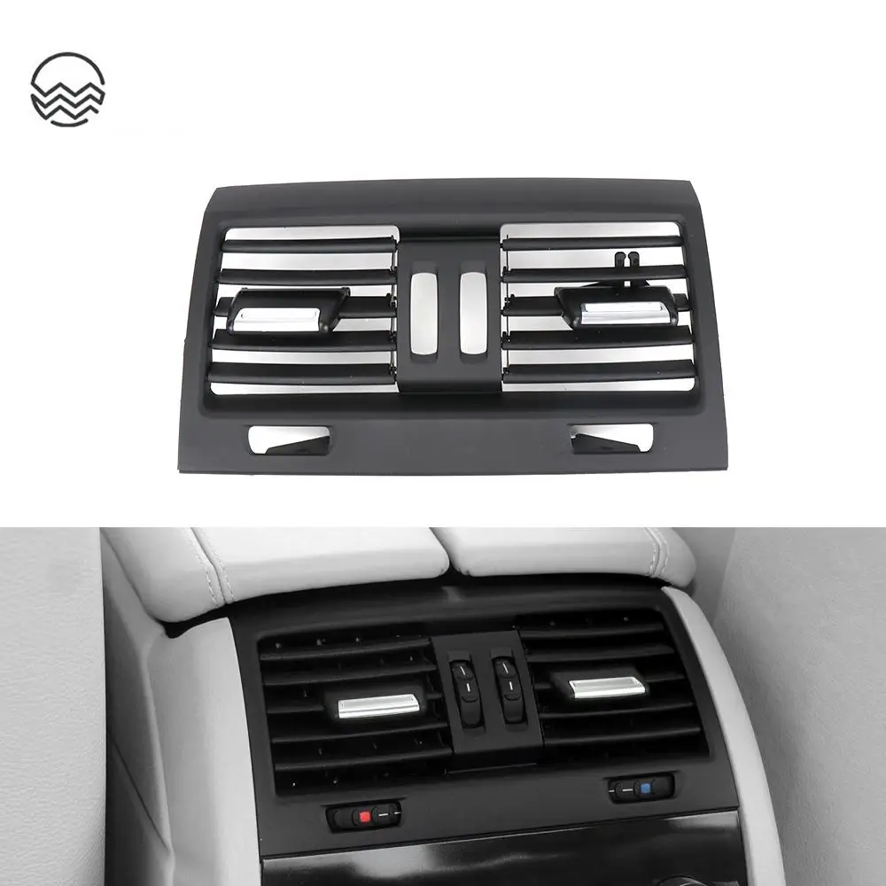 

Rear Air Outlet Vent Dash Panel Grille Cover Interior Mouldings Panel Grille For BMW F10 F11 5 Series 528 530 535i 64229172344