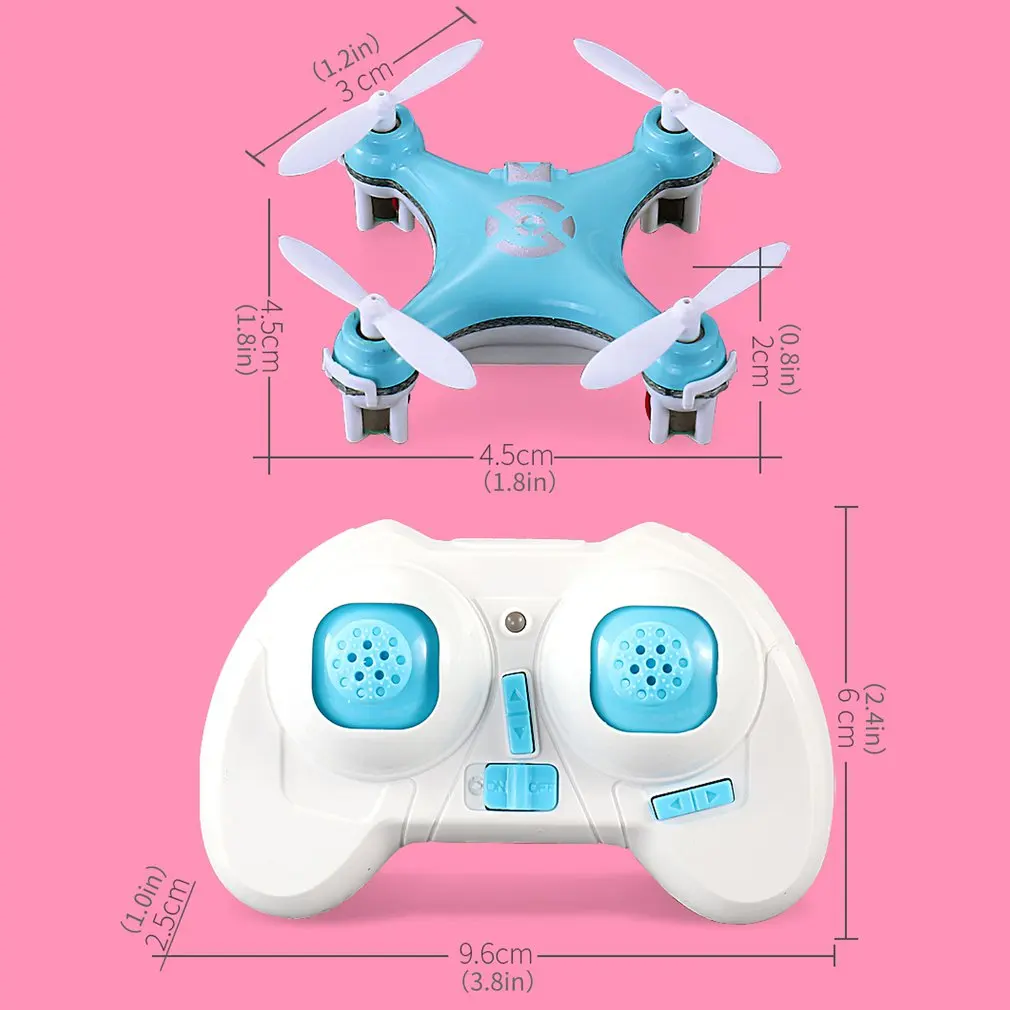 CX-10 Mini Drone 2.4G 4CH 6 Axis LED RC Quadcopter Toy Helicopter Pocket Drone With LED Light Toys For Kids Children Toy Drone