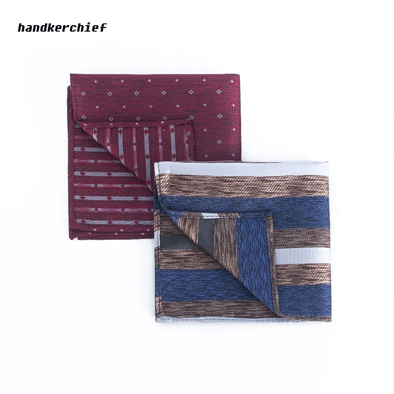 

2025 New Men's Pocket Square - Elegant Wedding Handkerchief for Suit, Breathable Cotton Linen Pocket Square