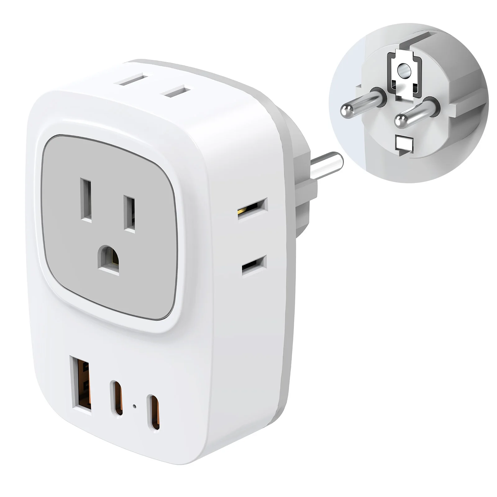 Eu Plug Adapter Us …