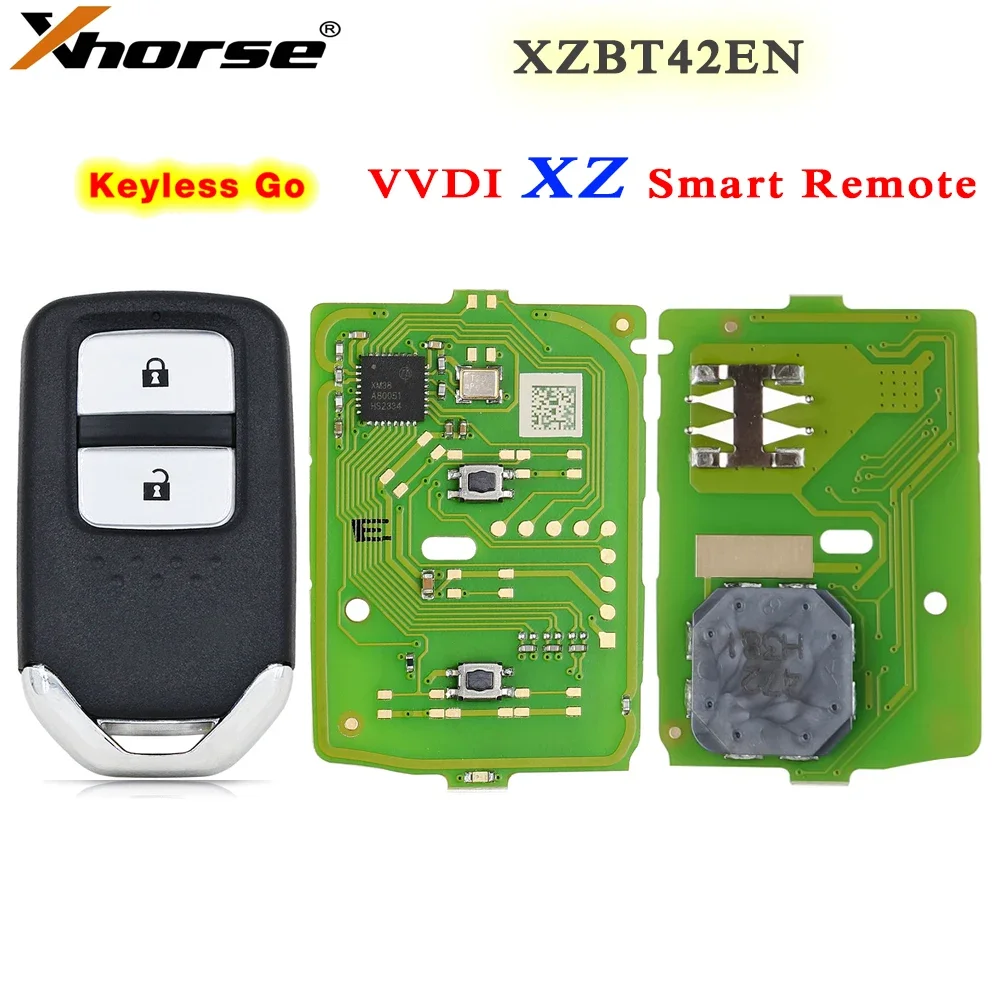 

Xhorse Universal Smart Key PCB XZBT42EN 2 кнопки для Honda Pilot Insight Accord Civic Odyssey CR-V Passport Clarity