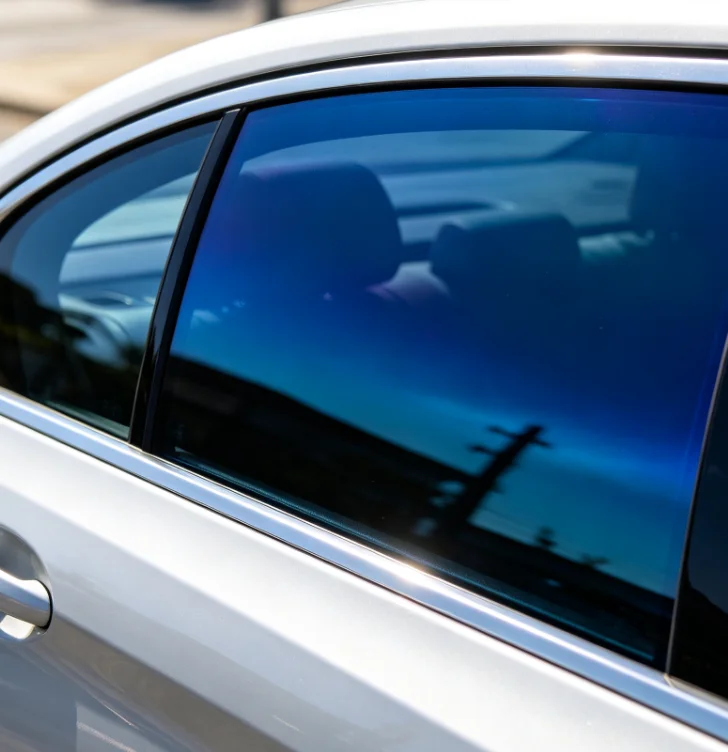 Car Chameleon Purple Tint Film Color Shift Window Film PET Liner UV Rejection Anti-Yellowing Clean Removable No Residue