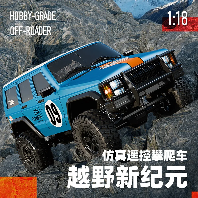 1/18 Schaal SG-1803 Afstandsbediening Auto Proportionele Off-Road Klimmen Voertuig Linkage Lichten Simulatie Model Speelgoed Festival Gift