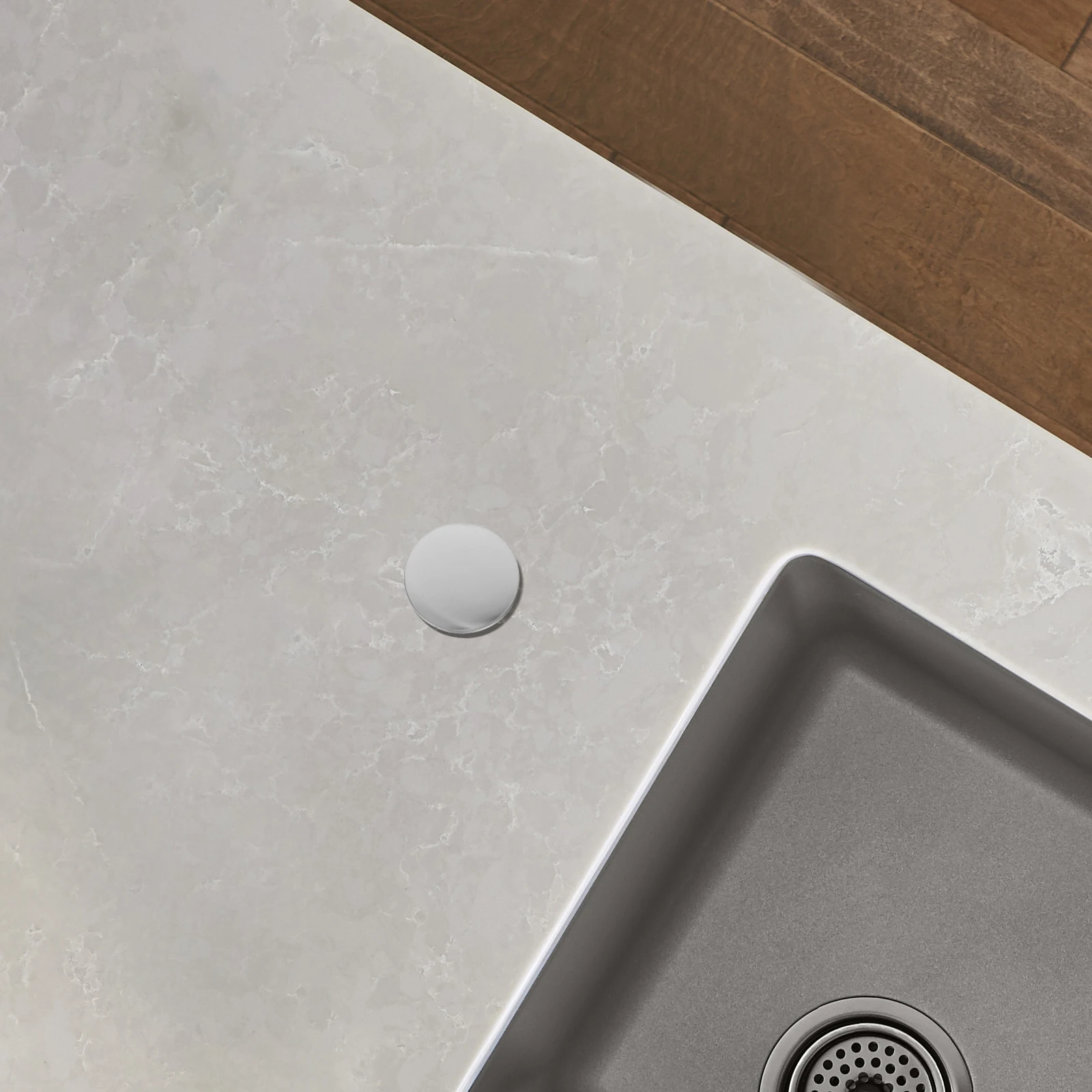 Sink Hole Cover Faucet Sprayer Cap Kitchen Overflow Parts Soap Installation Standard Size Plastic