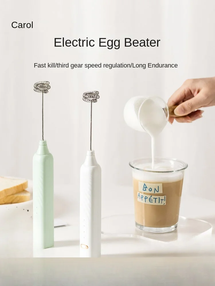 

110V-220V Karot Electric Milk Whipping Machine Coffee Stirring Rod Milk Cap Whipping Machine Egg Whipping Machine