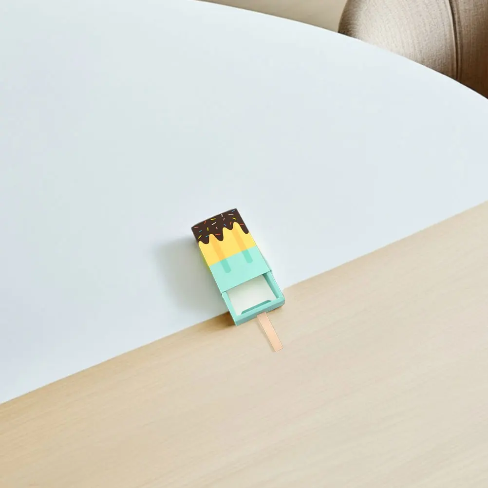 

50pcs Ice Cream Candy Box Wedding Party Favors Large Capacity Drawer Style Colorful Paper Boxes Kitchen Bar Supplies