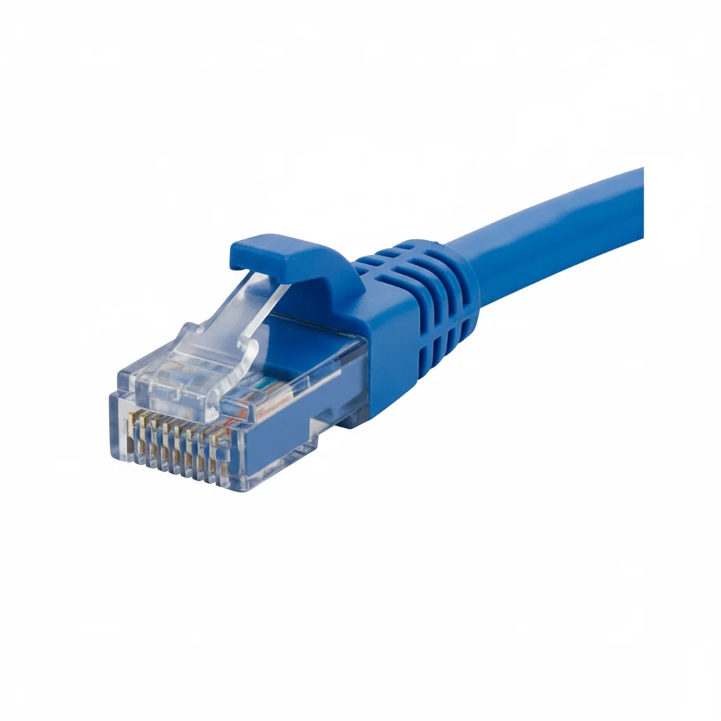 

C2G 15212 Enhanced Cat 5e Patch Ethernet Cable - 25 FT - RJ-45 to RJ-45 - Blue - Used-Like New