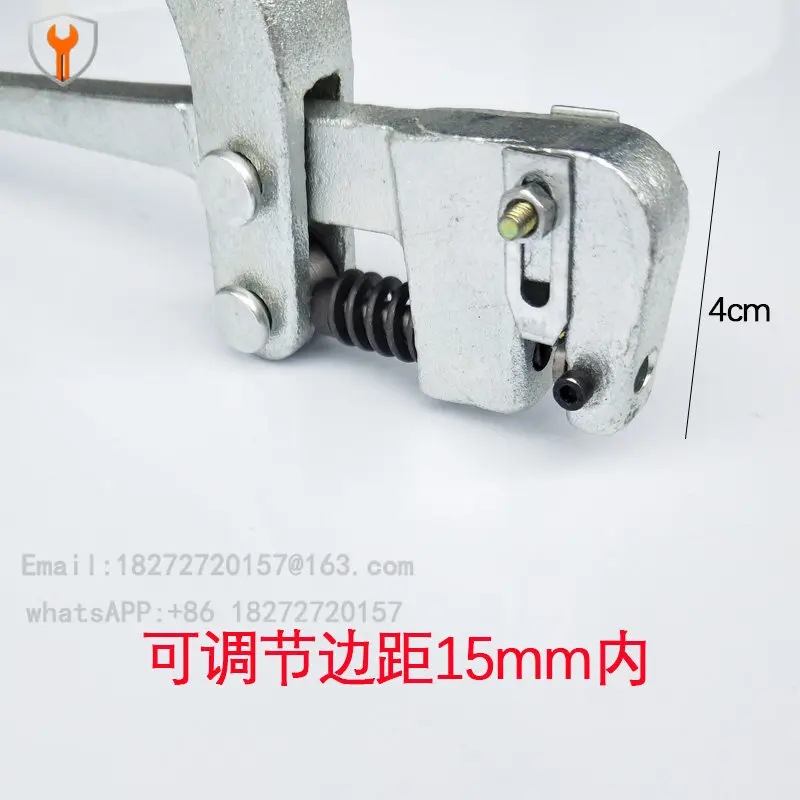 Metal punching pliers, advertising luminous word puncher, stainless steel plate aluminum plate iron sheet punching round opening