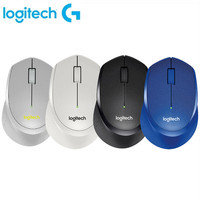 Logitech SILENT PLUS M330 Wireless Mouse Silent Mice 1000DPI USB 2.4GHz For Office (No Battery) Home Using For PC Laptop Mouse