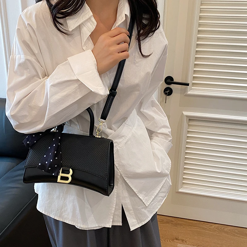 

Classic Ladies Top Handle Bag Pu Leather Crossbody Bag Fashion Casual Handbag for Travel