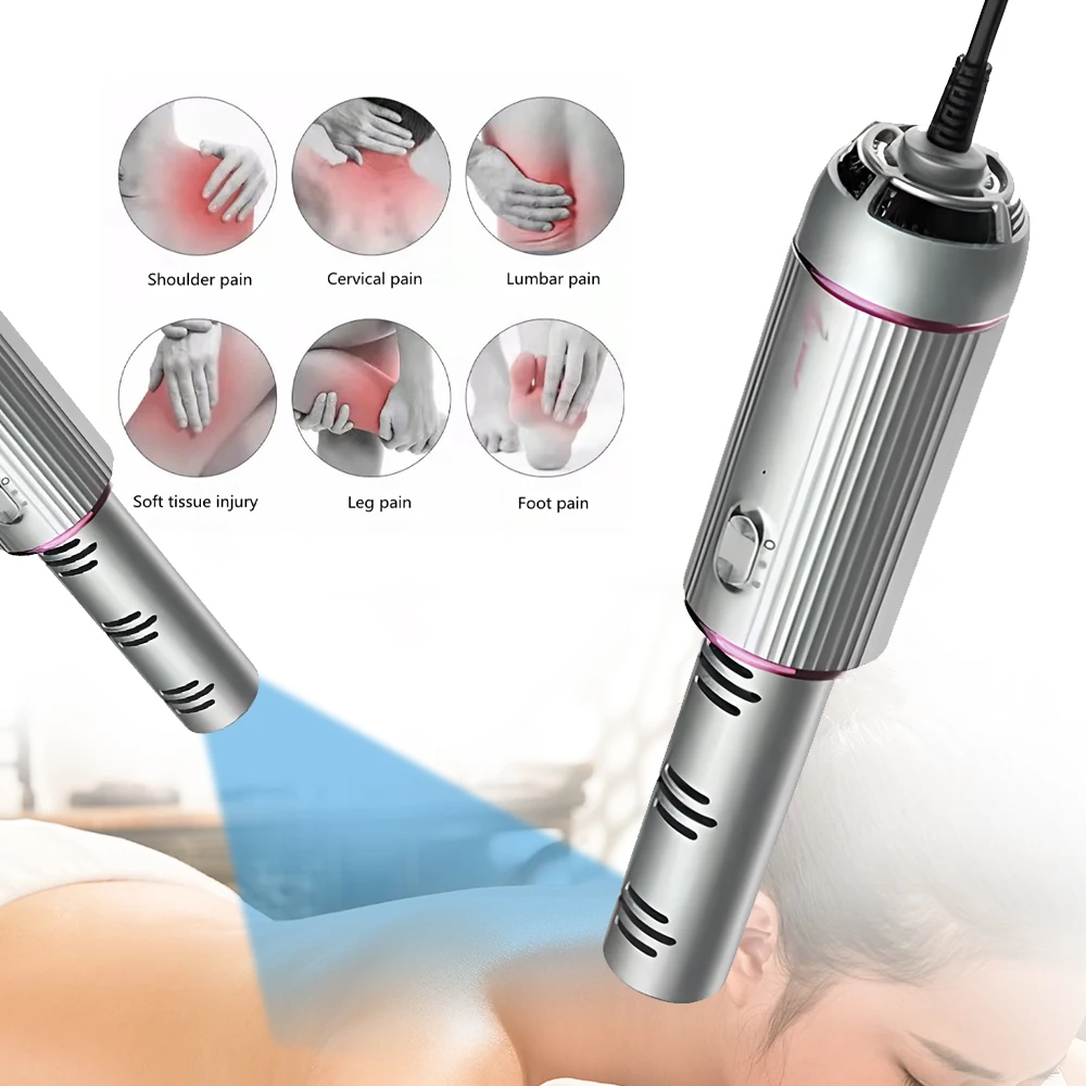 Xiaoshen blow terahertz therapy device, light wave pulse massage button type hand meridian massager, crystal inner tube