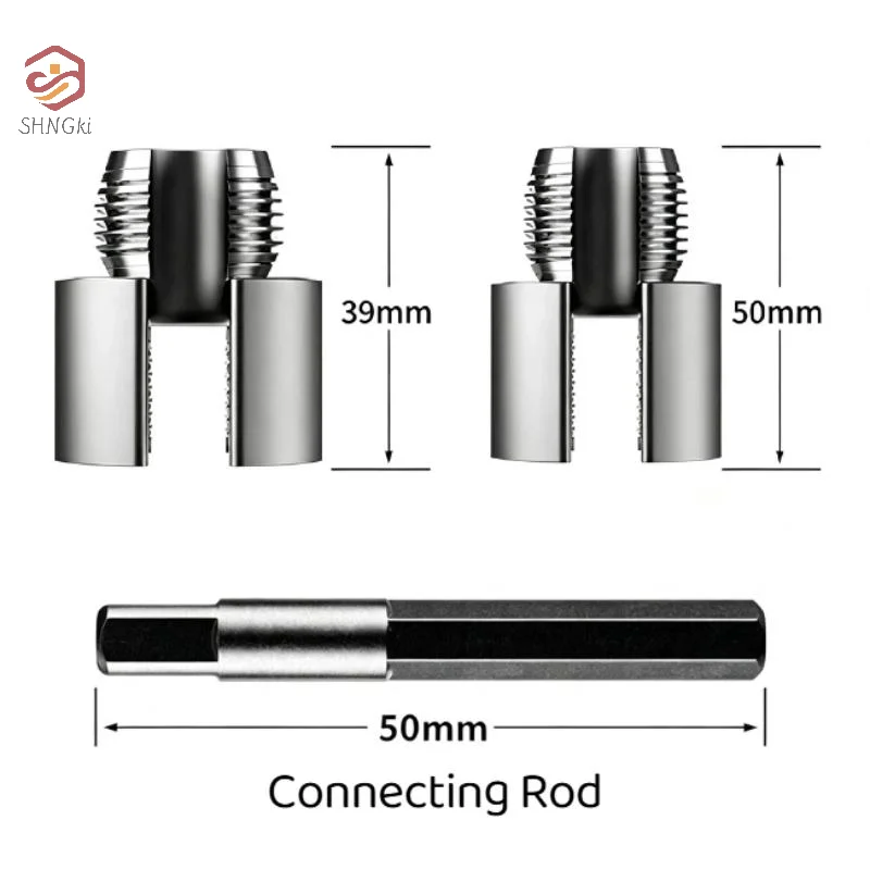 2PCS 20MM+25MM Water Pipe Threader Tapping Tool PPR PVC Internal Thread External Thread Integrated Die Water Pipe Opener