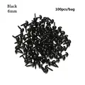 Round Black 6mm