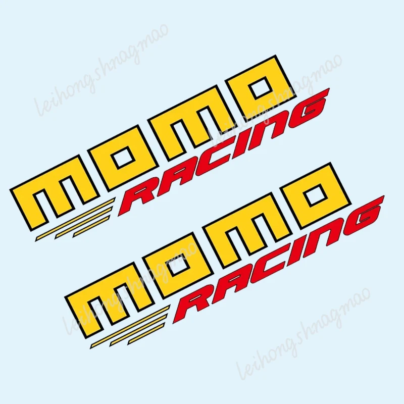 

Personalized MOMO Racing Car Stickers JDM Modified Car Motorcycle Vinyl Stickers Used for Window Bumper Body Cover Decoration