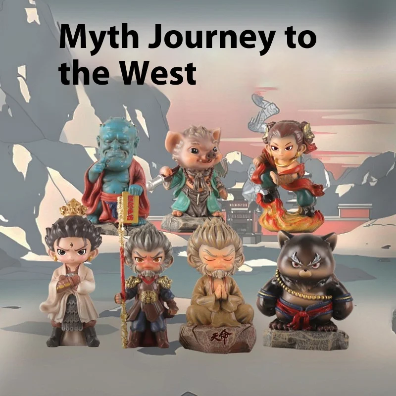 China-Chic Journey To The West Wukong Mythology Blind Box Toy Sun Dasheng Placements Nearby Chaozhou Games Gifts Resin Crafts