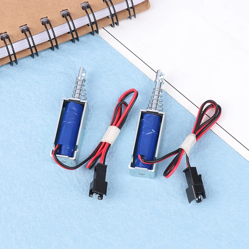 SM-0537 Electromagnetic Lock DC 6V/12V/24V Magnetic Lock 1.5A/2A/1.2A Lock Linear Solenoid Electromagnets For Vending Machine.