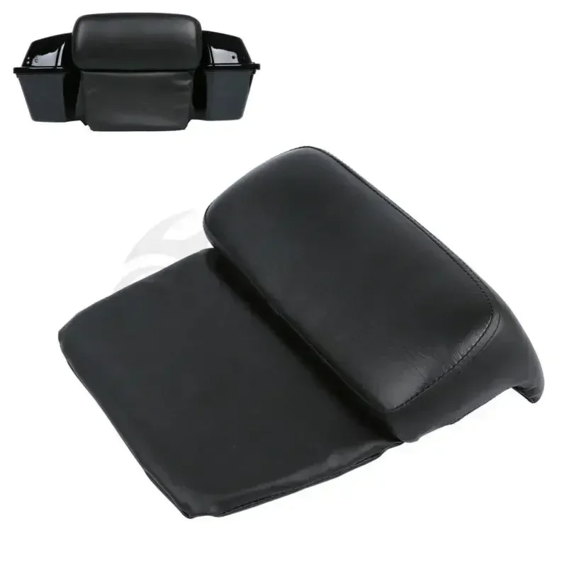 For Harley Touring Electra Street Glide Road King FLHR FLT 1997-2013 Moto Parts Pillow Pad Backrest Chopped Razor Trunk Pack