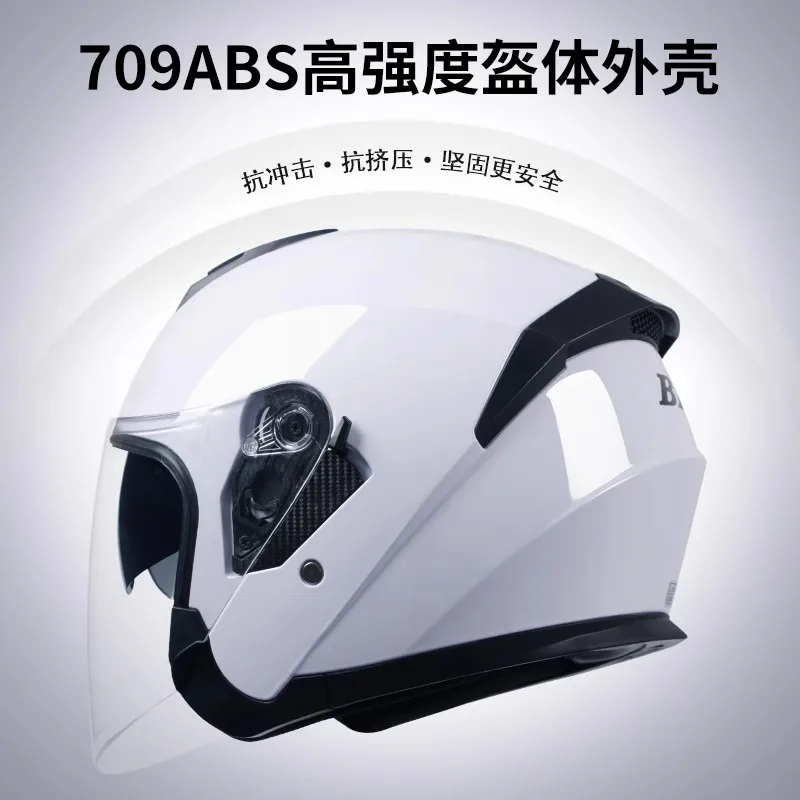 Original Motorcycle 3/4 Open Face Racing Helmet Summer Breathable Scooter Riding Casco Capacete Classic Kask Motorcycle Vintage