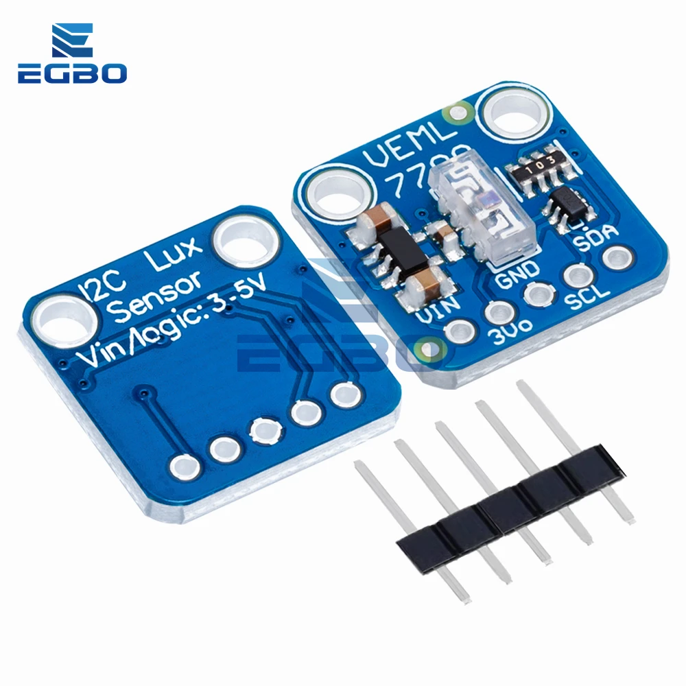 Módulo Sensor de luz ambiental VEML7700, placa de Sensor de medición de luz Lux de 120k, interfaz I2C IIC para Arduino Raspberry Pi, 1 ~ 4 Uds.